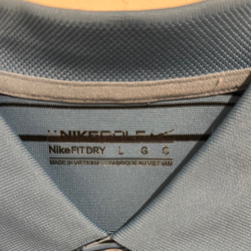 Nike Light Blue Performance Polo